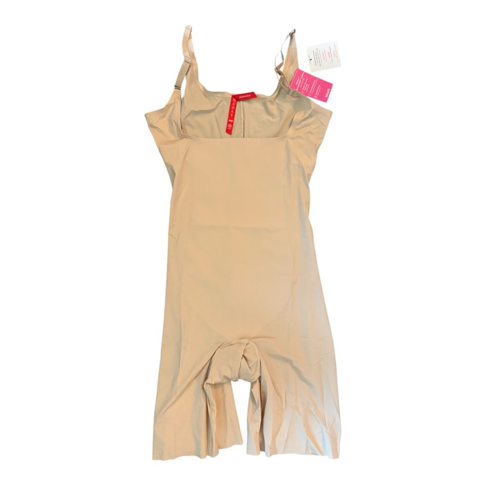 SPANX Smartgrip Open Bust Bodysuit One Piece with Compression Medium NWT